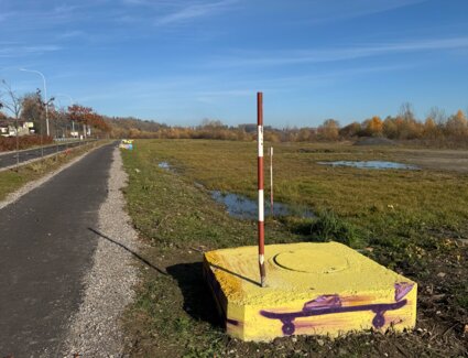 Betónové vodomerné šachty - REVITALIZÁCIA nábrežia NO