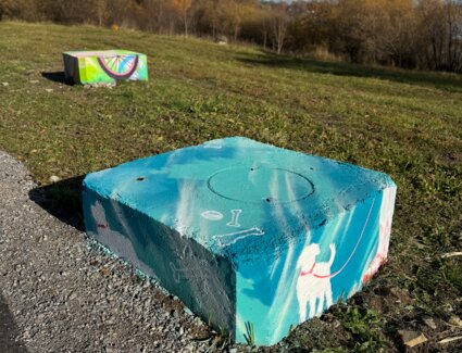 Betónové vodomerné šachty - REVITALIZÁCIA nábrežia NO