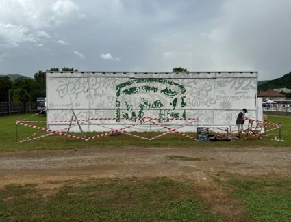 SMZ Jelšava - graffiti workshop