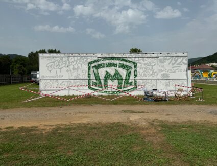 SMZ Jelšava - graffiti workshop