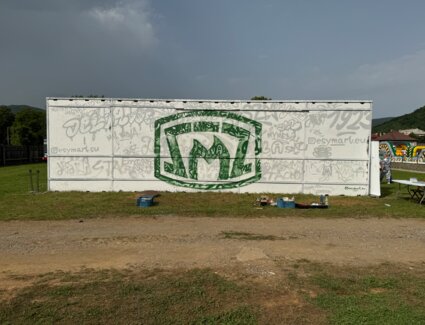 SMZ Jelšava - graffiti workshop