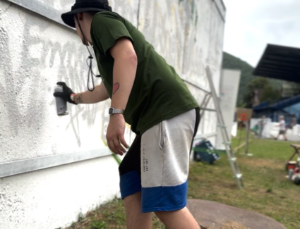 SMZ Jelšava - graffiti workshop